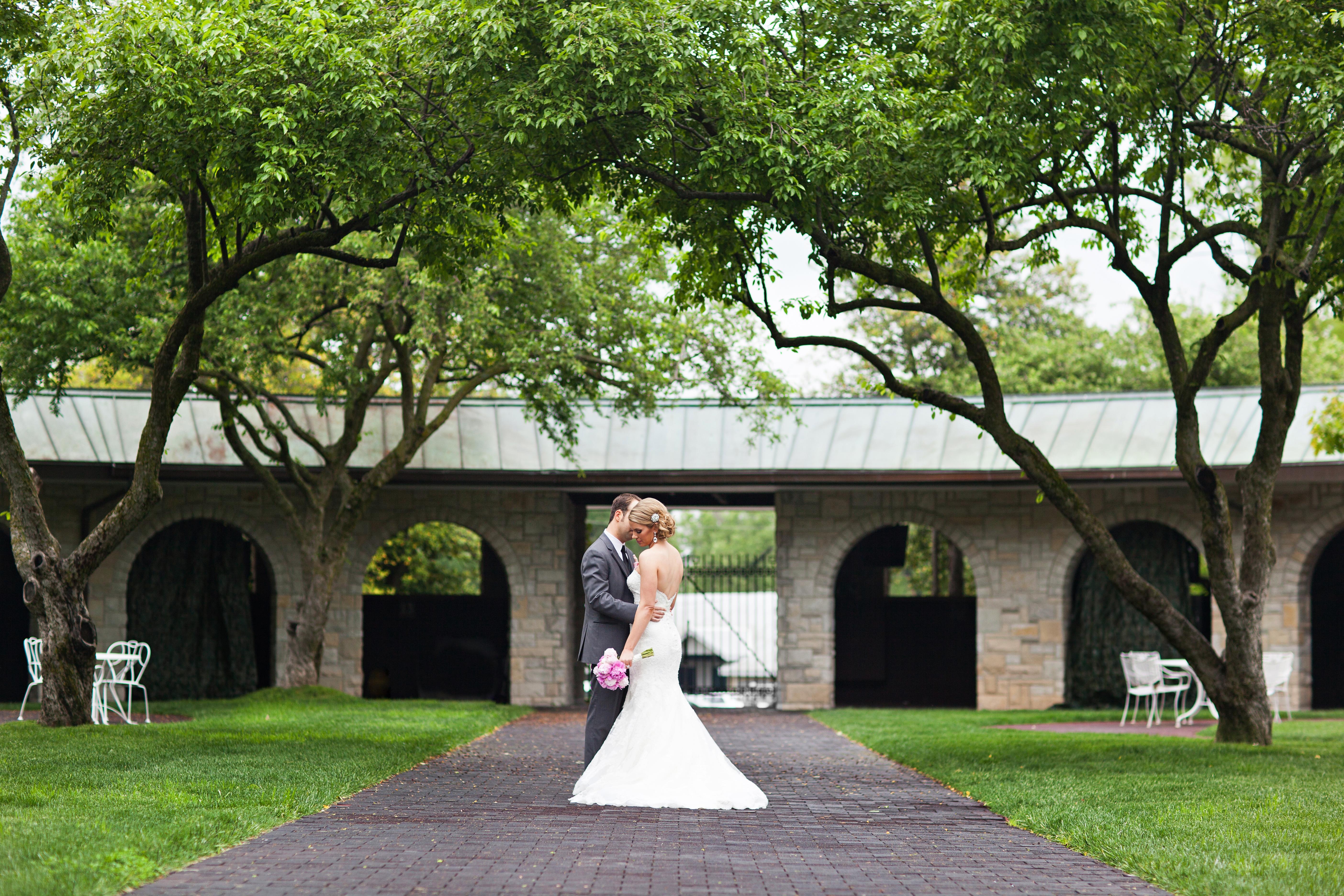 Keeneland racetrack wedding